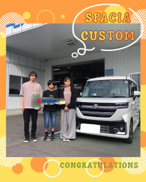 ピュアホワイトのカスタム納車しました☆彡